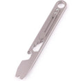 Titanium Pocket EDC Pry Bar Bottle Opener Keychain with Clip EDC Tool