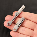 Mini Folding Knife Stainless Steel Pocket Key Chain